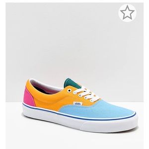 Multicolored vans